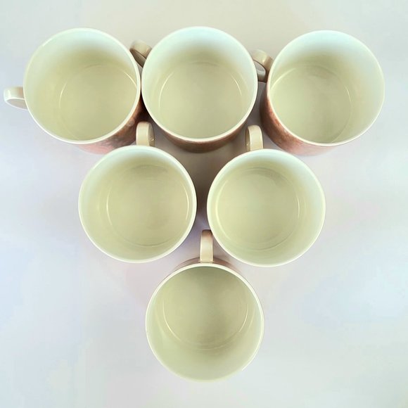 Vintage- Villeroy and Boch - Siena Pattern - 6 Cups & 6 Saucer Set - Picture 9 of 12